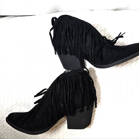 Coconuts by Matisse Shoes - Coconuts By Matisse 8 M Fringe Booties